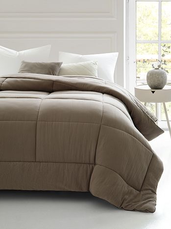 Одеяло теплое Mokko, без рисунка, мокко